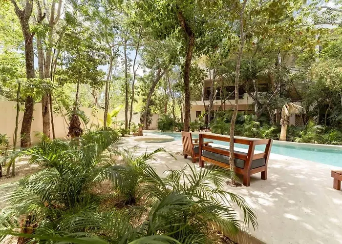 Ahal Holistika 9br Jungle Sanctuary With Private Rooftop & Plunge Pools Tulum