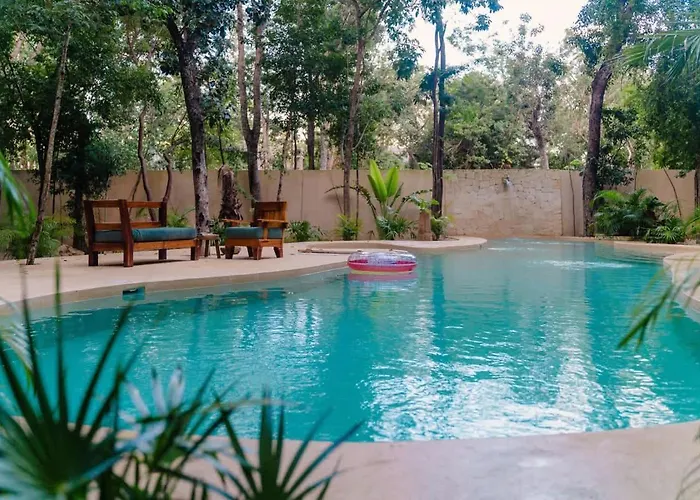 Holiday home Ahal Holistika 9br Jungle Sanctuary With Private Rooftop & Plunge Pools *