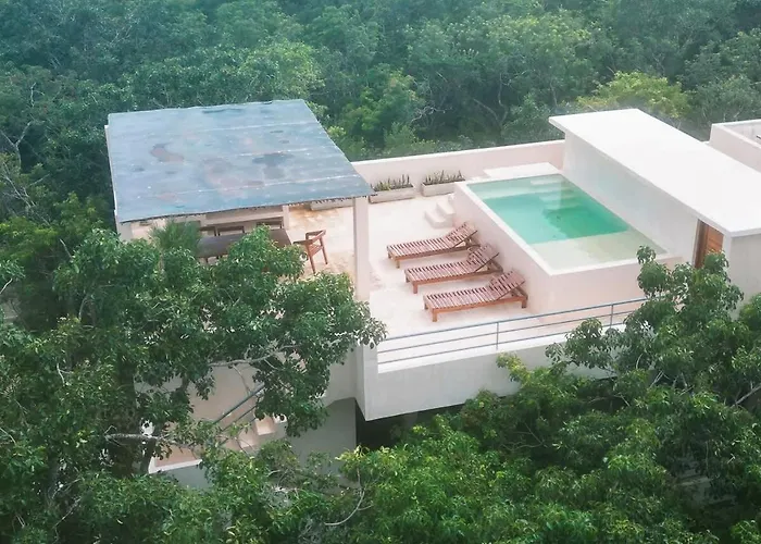 Ahal Holistika 9br Jungle Sanctuary With Private Rooftop & Plunge Pools * Tulum